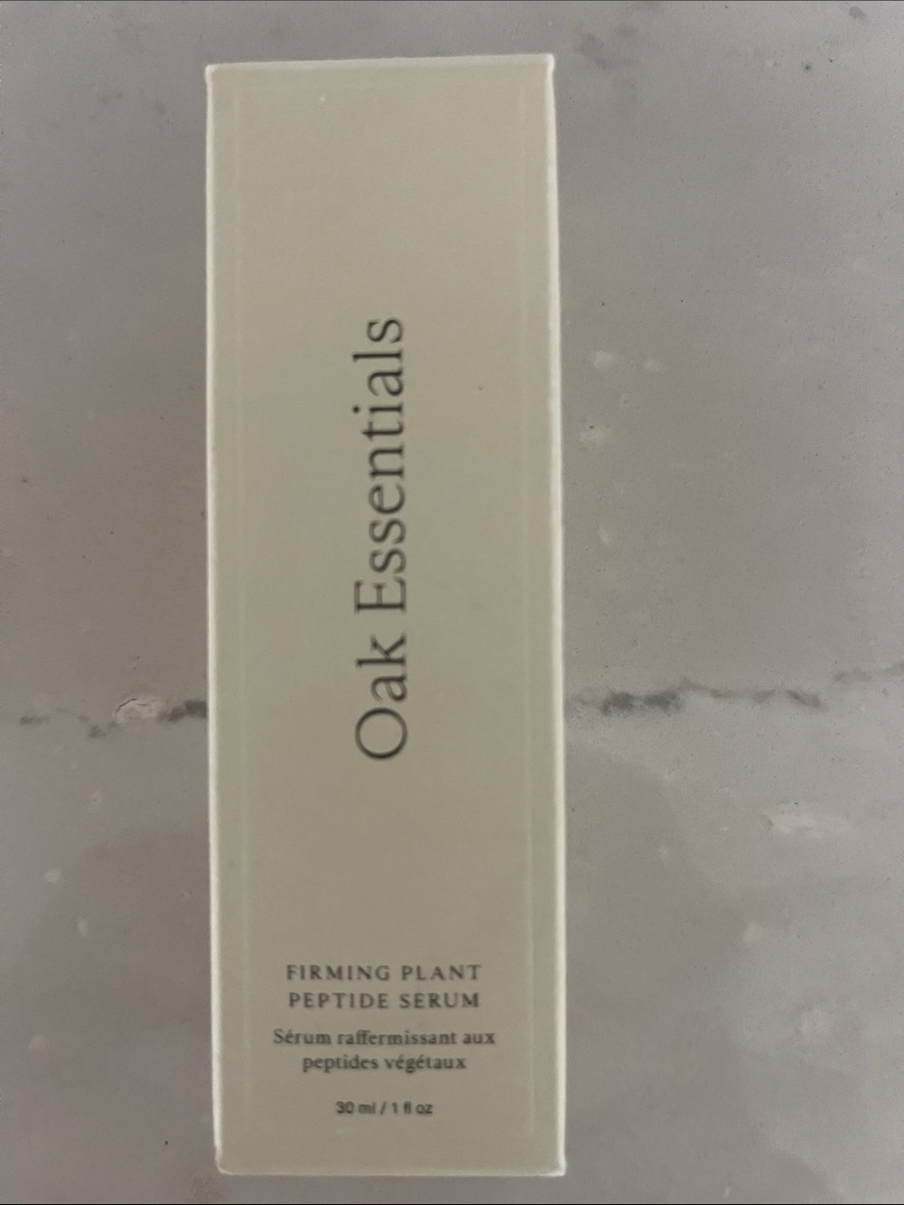 Essentials Cream-White Firming Plant Peptide Serum